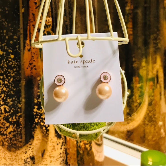 kate spade Jewelry - Kate Spade ♠️ Pearl Earrings